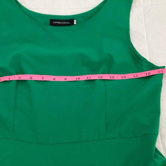 Spring Green Midi dress size M - Picture 5 of 10